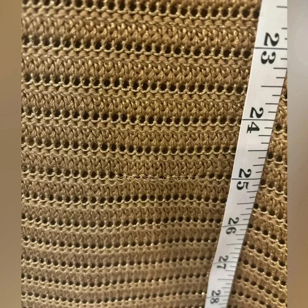 Lauren Ralph Lauren Metallic Cotton-Blend Knit Pencil Skirt Women’s Size… - Picture 10 of 16